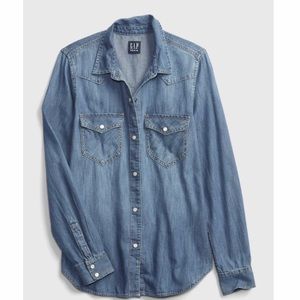 Denim Western Shirt